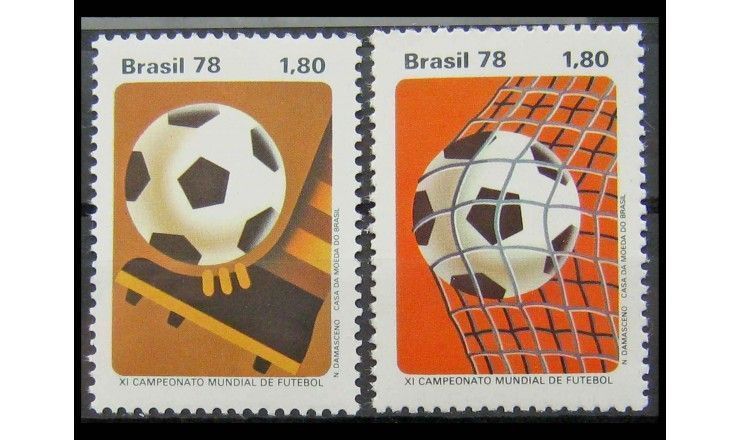 Бразилия 1978 г. "Чемпионат мира по футболу, Аргентина"