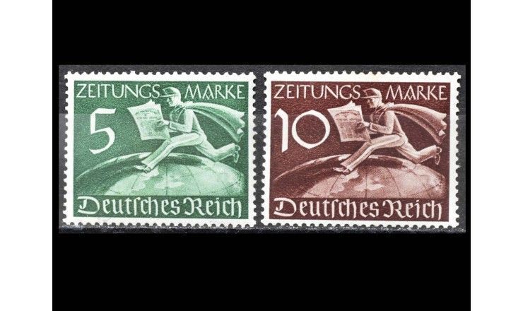 Германия (Третий Рейх) 1939 г. "Зарубежные газеты: Газета «Вестник»"