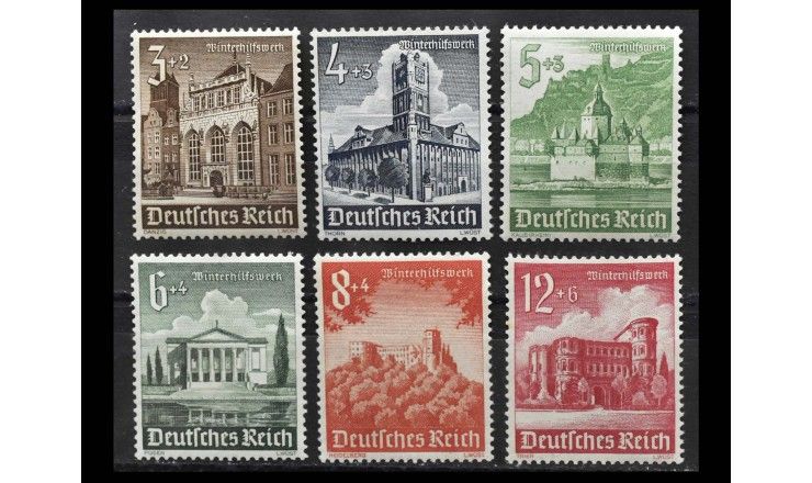 Германия (Третий Рейх) 1940 г. "Кампания «Зимняя помощь»: Здания"
