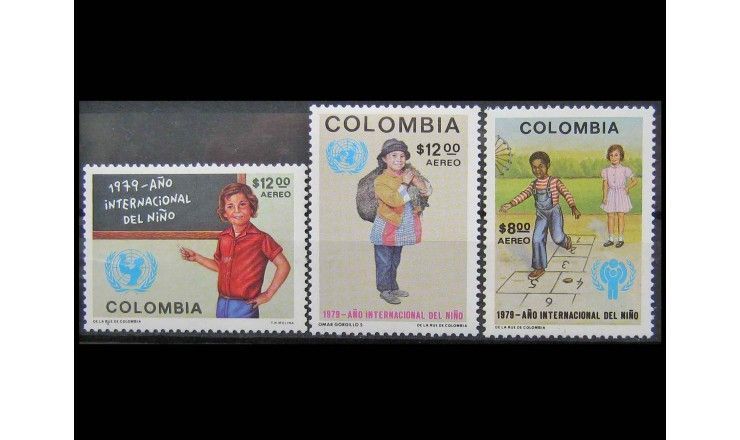 Колумбия 1979 г. "Международный год ребенка"