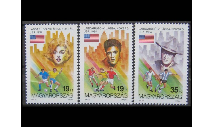 Венгрия 1994 г. "Чемпионат мира по футболу, США"