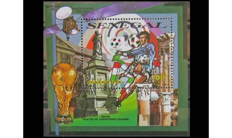 Сенегал 1990 г. "Чемпионат Мира, Италия"