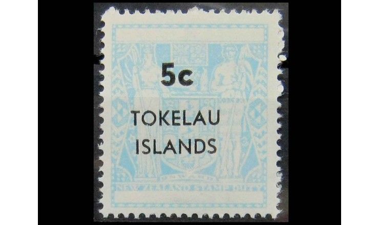 Токелау 1967 г. "Марки Новой Зеландии" (надпечатка)