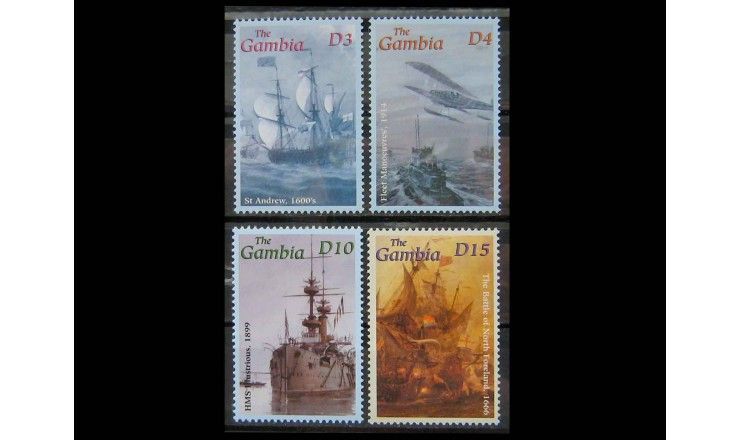 Гамбия 2001 г. "Королевский флот"