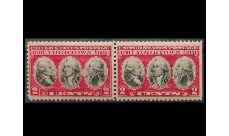 США 1931 г. "150 лет капитуляции англичан при Йорктауне"