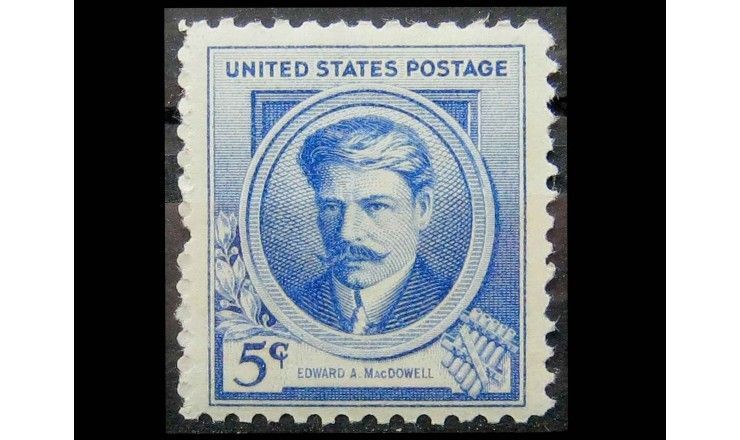 США 1940 г. "Знаменитые американцы" 