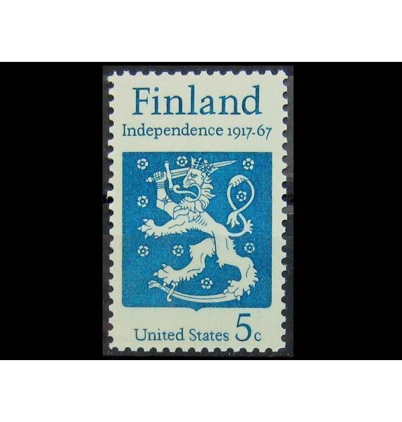 США 1967 г. "Финляндия, лев на гербе"  