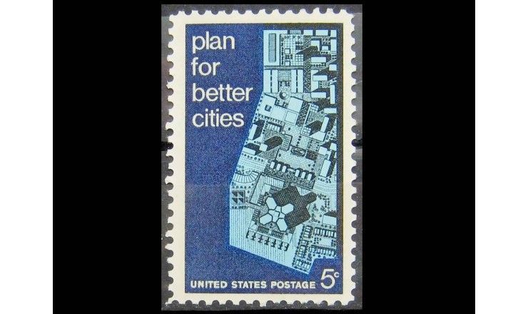 США 1967 г. "Модель города"  
