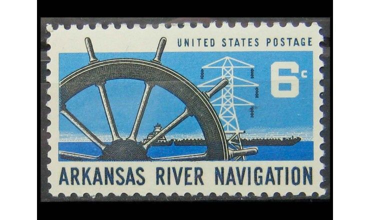 США 1968 г. "Навигация на реке Арканзас"
