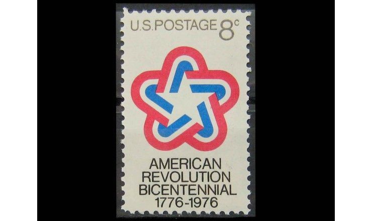 США 1971 г. "200 лет американской революции, 1976"