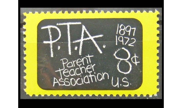 США 1972 г. "75 лет Ассоциации родителей и учителей"