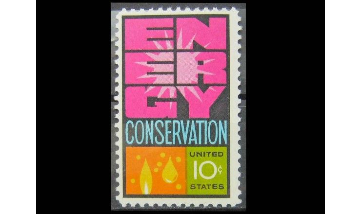 США 1974 г. "Энергосбережение"