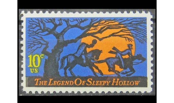 США 1974 г. "Легенда о Сонной Лощине: Всадник без головы и Икабод Крейн"