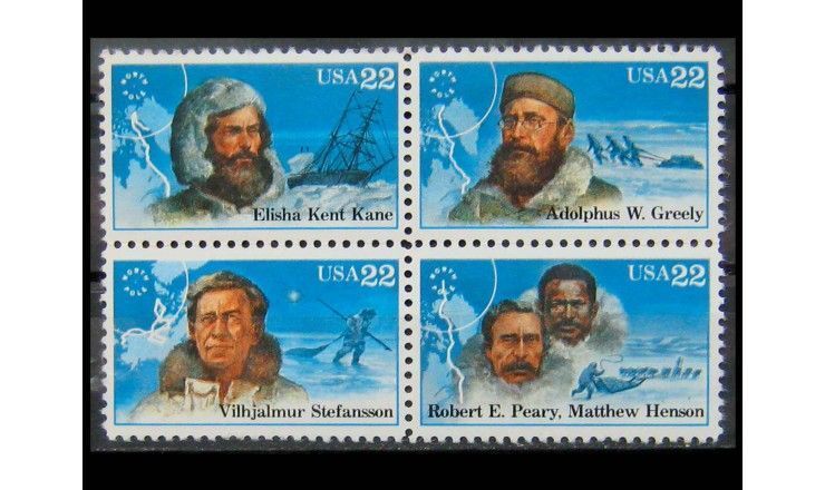 США 1986 г. "Исследователи Арктики" 