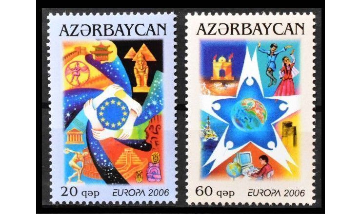 Азербайджан 2006 г. "Европа: интеграция"