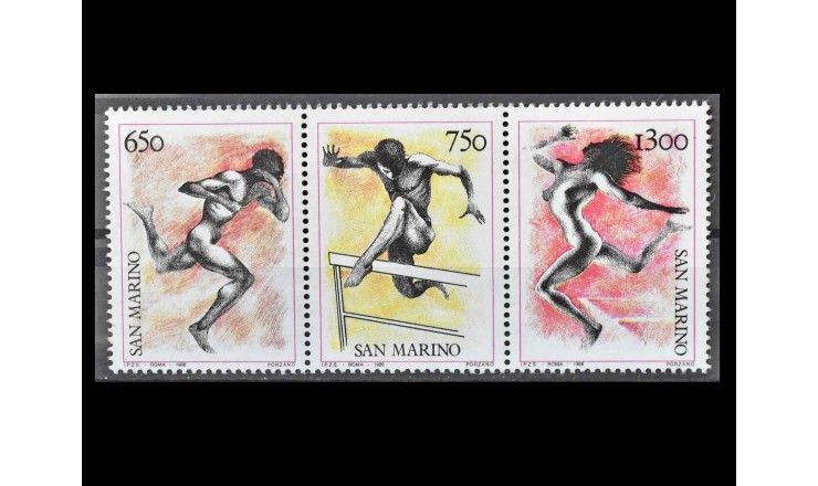 Сан-Марино 1988 г. "Летние Олимпийские игры, Сеул"