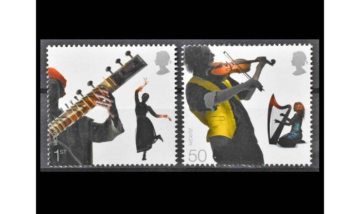 Великобритания 2006 г. "Музыканты и танцоры"