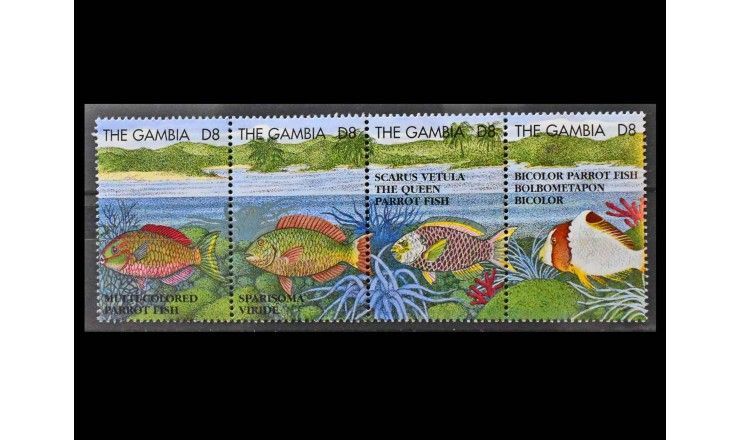 Гамбия 1995 г. "Жизнь в море"