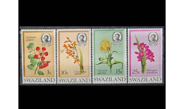 Свазиленд 1971 г. "Флора"