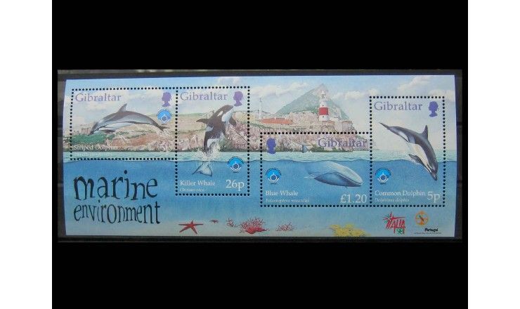 Гибралтар 1998 г. "Международный год океана"