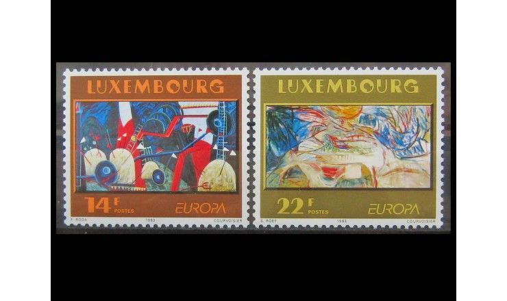 Люксембург 1993 г. "Европа: Современное искусство"