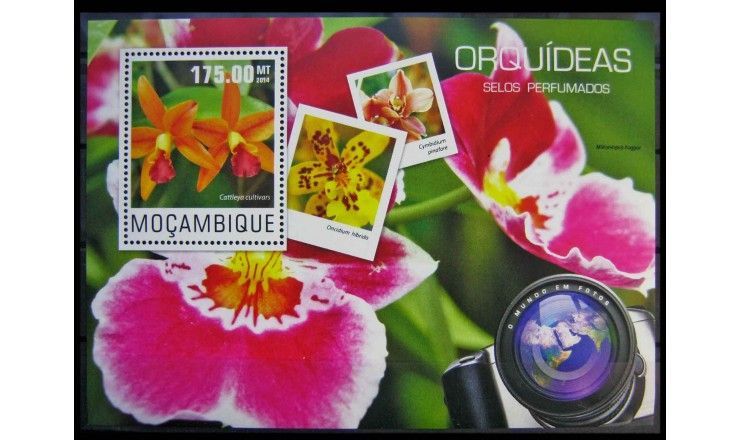 Мозамбик 2014 г. "Орхидеи"