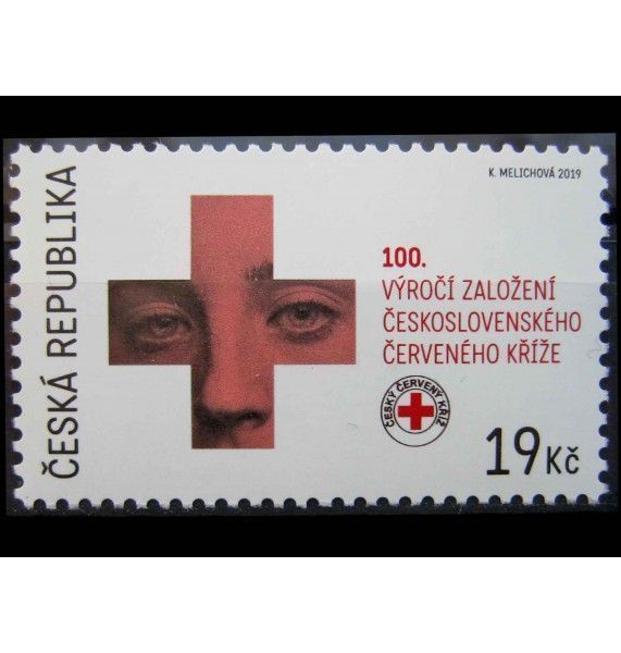 Чехия 2019 г. "100 лет основания чехословацкого Красного Креста"