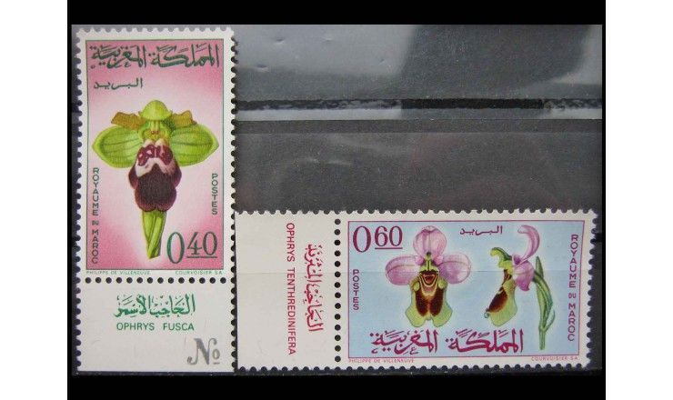 Марокко 1965 г. "Орхидеи"