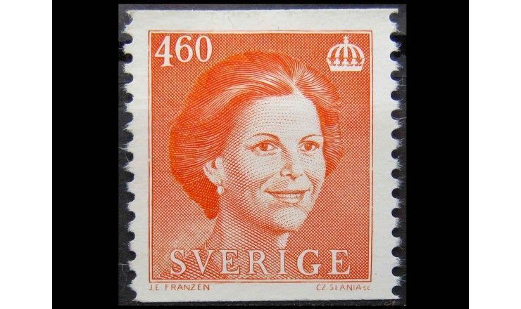 Швеция 1990 г. "Король Карл XVI Густав и Королева Сильвия"