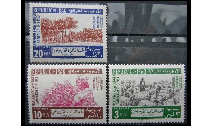Ирак 1963 г. "Борьба с голодом"