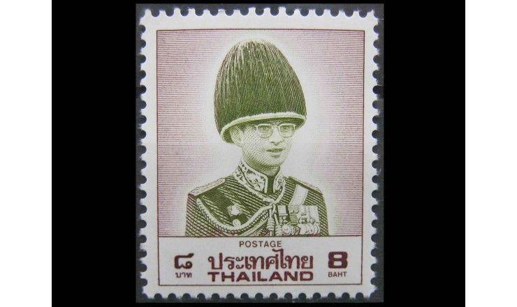 Таиланд 1989 г. "Стандартные марки: Король Пхумипон"