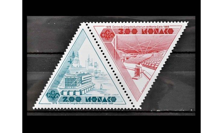 Монако 1988 г. "10 лет Конференц-центру, Монте-Карло" 