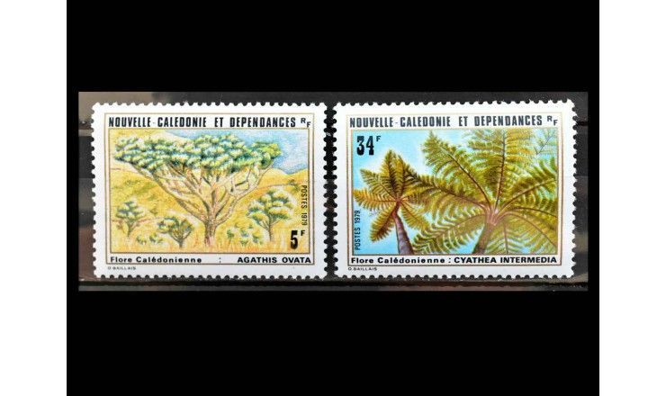 Новая Каледония 1979 г. "Местные растения"
