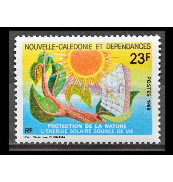 Новая Каледония 1980 г. "Солнечная энергия"