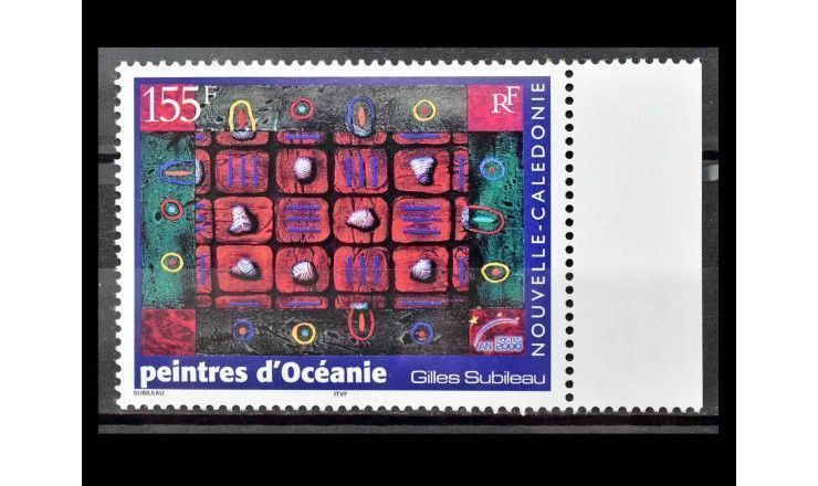 Новая Каледония 2000 г. "Художники Океании: Картина" 