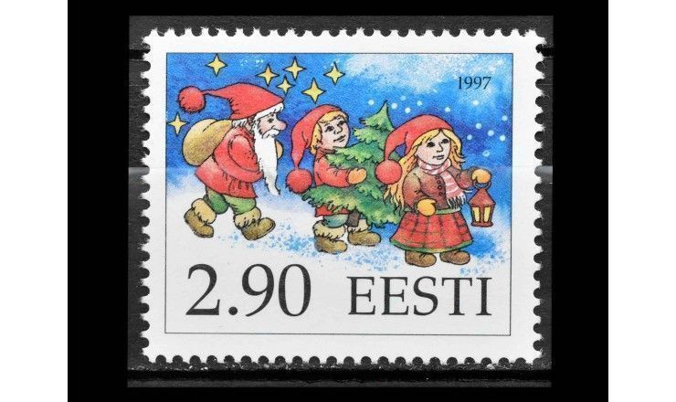 Эстония 1997 г. "Рождество"