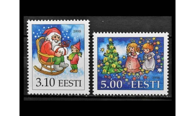 Эстония 1998 г. "Рождество"