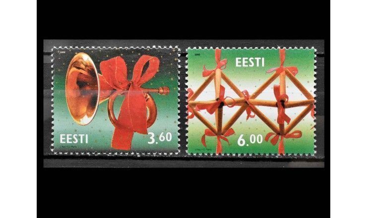 Эстония 2000 г. "Рождество"