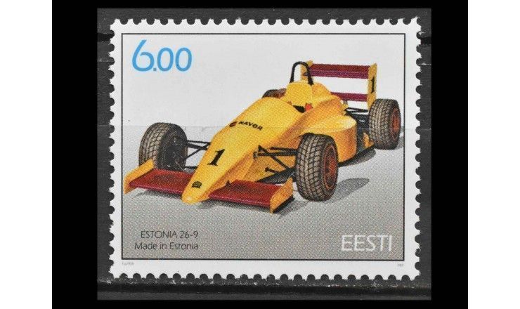 Эстония 2001 г. "Гоночная машина "Эстония"