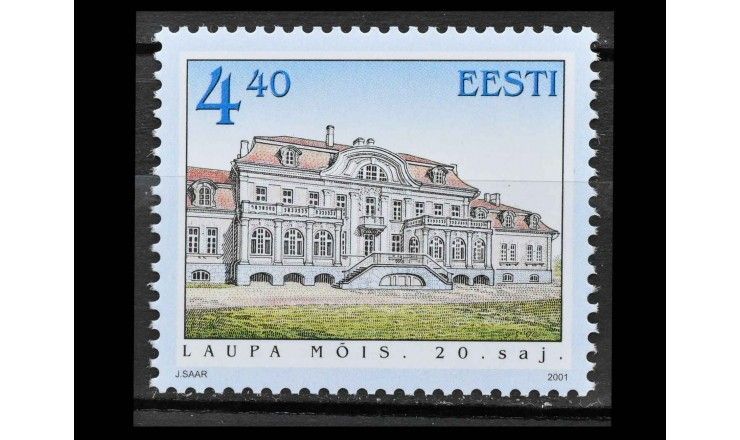 Эстония 2001 г. "Мыза Лаупа"
