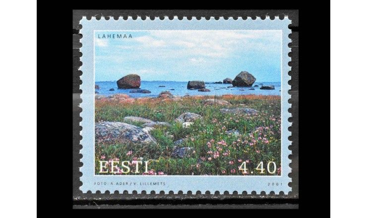 Эстония 2001 г. "Природа побережья Балтийского моря"