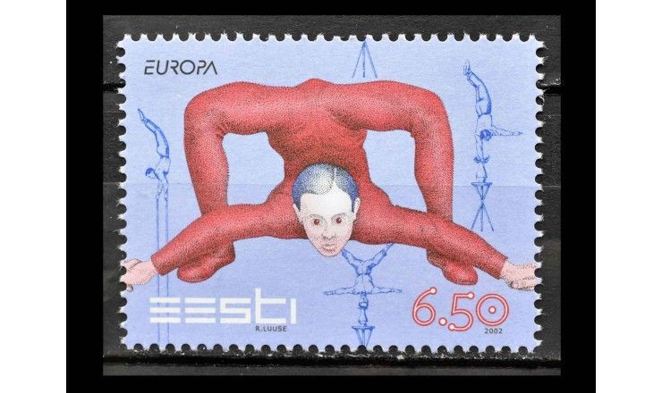 Эстония 2002 г. "Европа: Цирк"