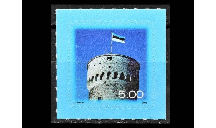 Эстония 2005 г. "Стандартные марки: Пикк Херманн" (самоклейка)
