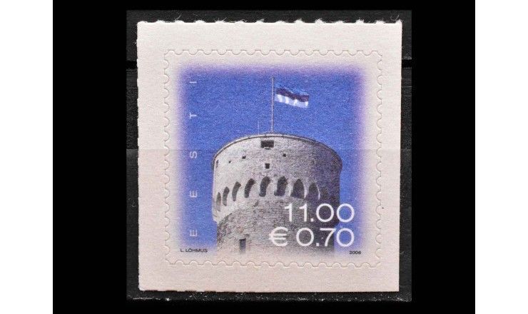 Эстония 2006 г. "Стандартные марки: Пикк Херманн" (самоклейка)