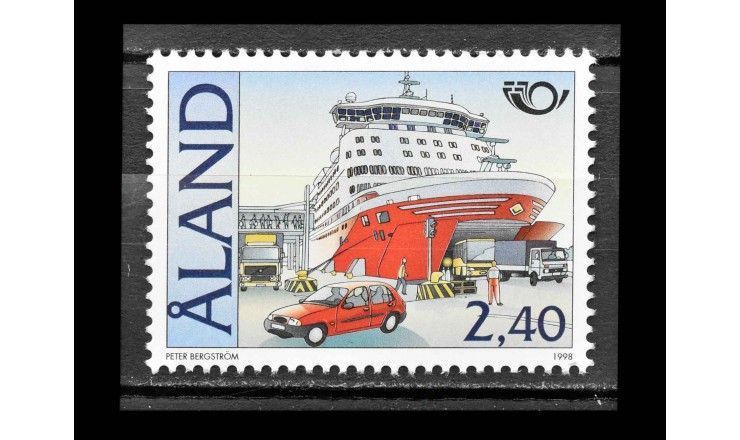 Аландские острова 1998 г. "Корабль "Изабелла"