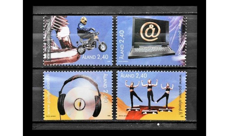 Аландские острова 1998 г. "Молодежная деятельность"