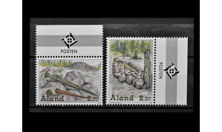 Аландские острова 1999 г. "Бронзовый век" (купон)