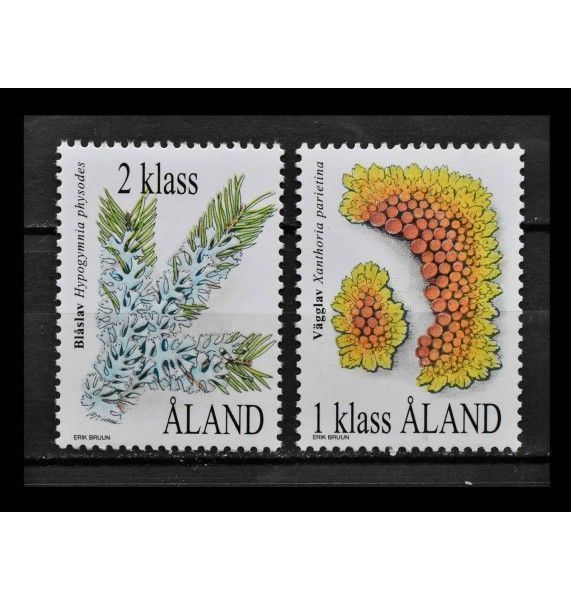 Аландские острова 1999 г. "Лишайники"