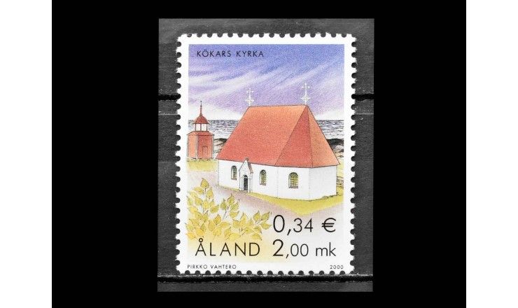 Аландские острова 2000 г. "Церковь, Кекар"