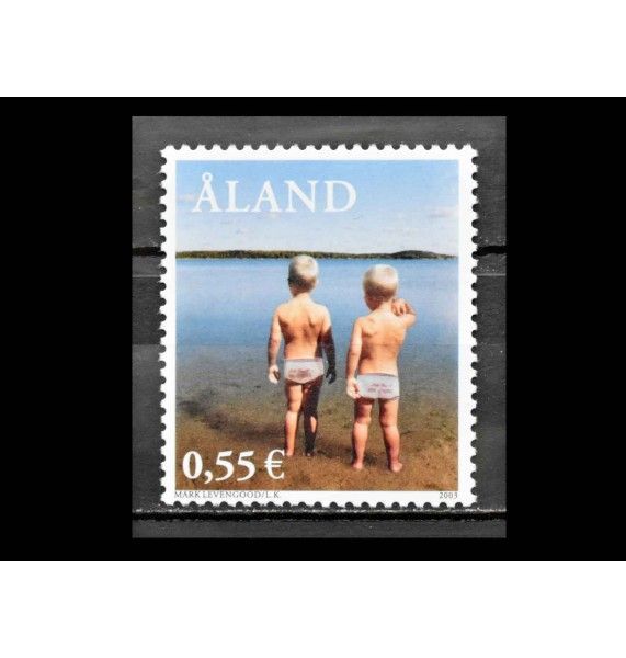 Аландские острова 2003 г. "Мои Аланды: Дети на пляже"